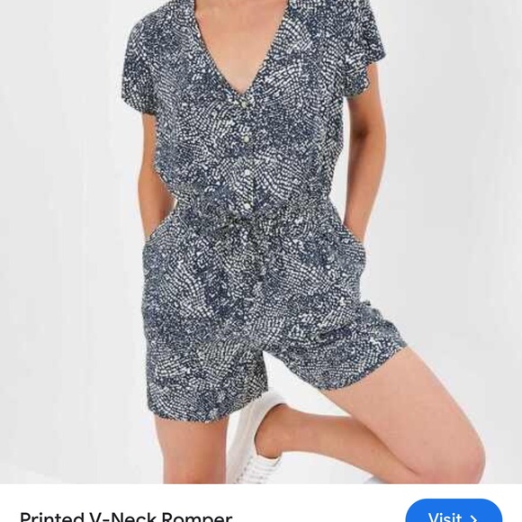 GAP Pants - GAP V-Neck Romper